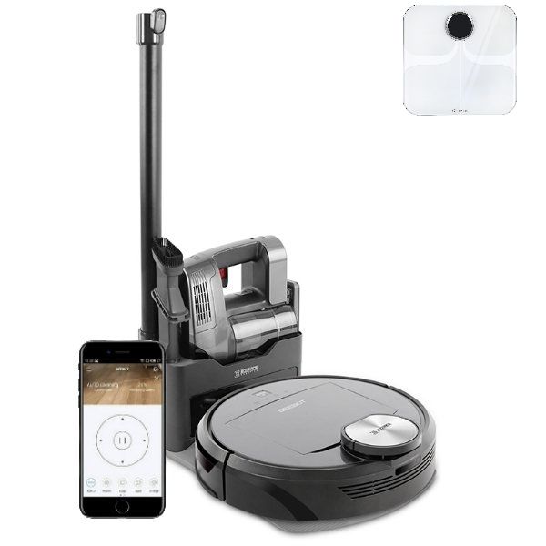 пылесос ecovacs с умной навигацией и системой самоочистки фото