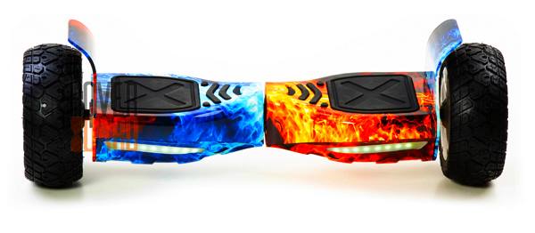 гироскутер 8.5 дюймов Smartway KOX Blue Fire