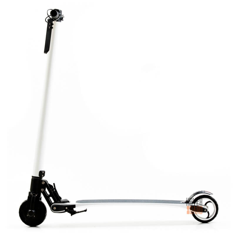 купить самокат электро jack hot carbon белый