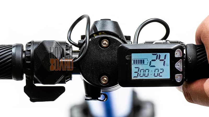 электросамокат SNS 6.5 Blue дисплей фото