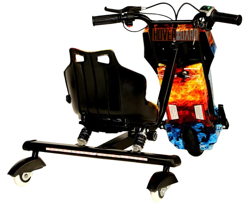 дрифт-карт Windtech Crazy Bug New +App  Blue Fire вид сзади фото