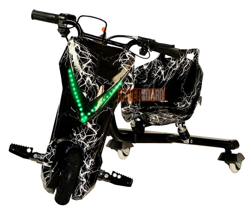 дрифт карт детский  с молниями фото