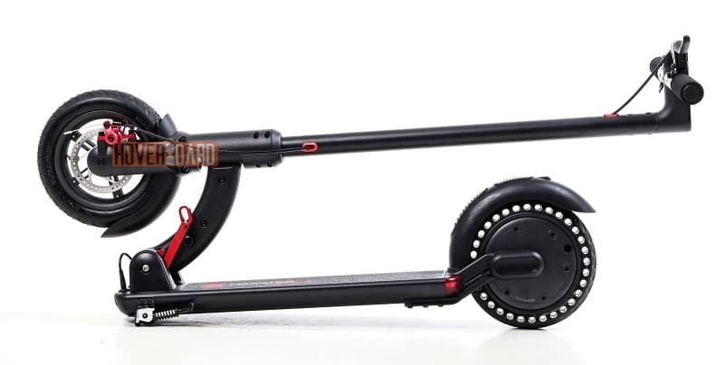 электросамокат макстер тео плюс в сложенном виде фото