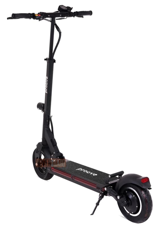 электросамокат Прув Спидвей Икс вид сзади фото