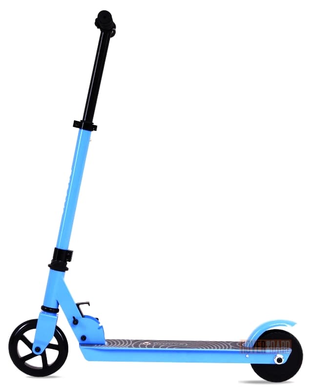 синий электросамокат  фото