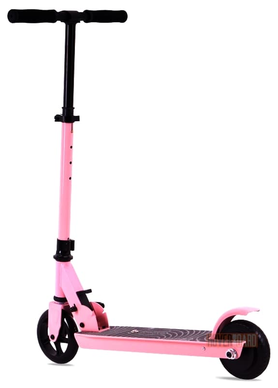 электросамокат Proove Model Kids Pink вид сзади фото