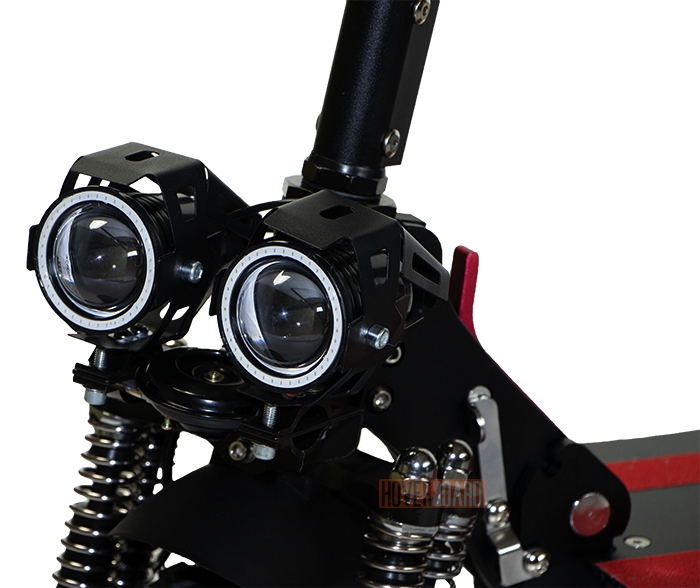 Электросамокат Ecox Dualtron 2400 передние фары фото