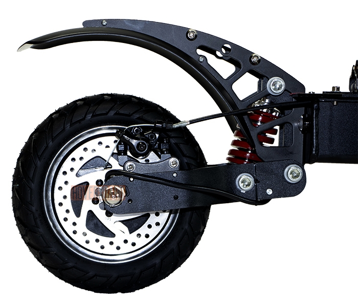 Электросамокат Экокс Дуалтрон 2400  задний тормоз фото