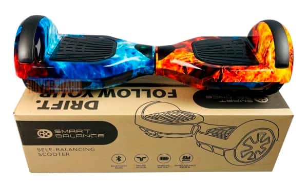 Smart Balance Pro 6.5 Огонь и Лёд вид спереди фото