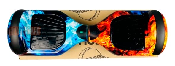 гироскутер Smart Balance Pro 6.5 Огонь и Лёд вид сверху