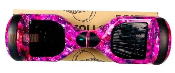 гироборд Smart Balance Pro 6.5 Фиолетовый Космос вид сверху фото