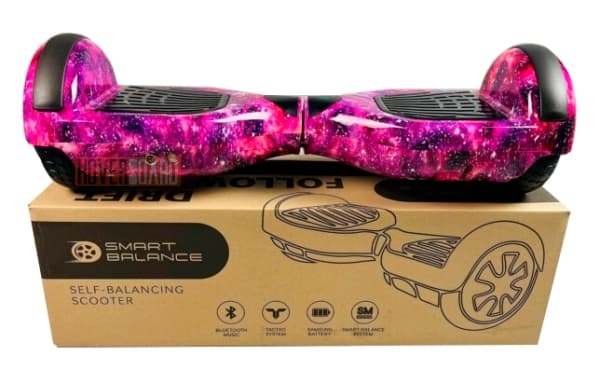 Smart Balance Pro 6.5 Фиолетовый Космос вид спереди фото