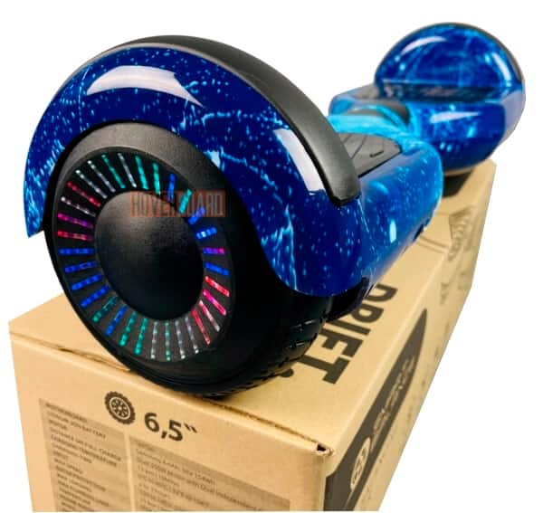гироборд Smart Balance Pro 6.5 Синий Космос вид сбоку фото