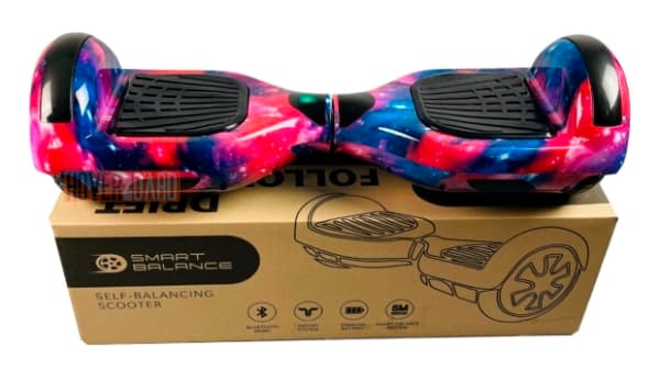 гироборд Smart Balance Pro 6.5 Новый Космос вид спереди фото