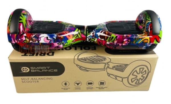 гироборд Smart Balance Pro 6.5 Джунгли вид спереди фото