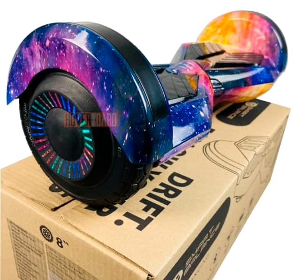 гироскутер Smart Balance Pro 8 Галактика вид сбоку фото