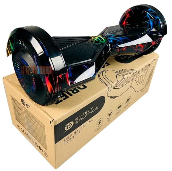 гироборд 8 дюймов цветная молния фото