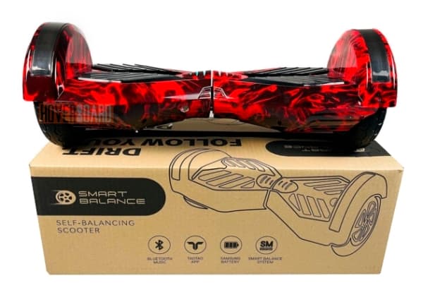 Smart Balance Pro 8 Пламя вид спереди фото