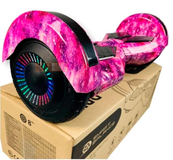 Smart Balance Pro 8 Фиолетовый Космос вид сбоку фото