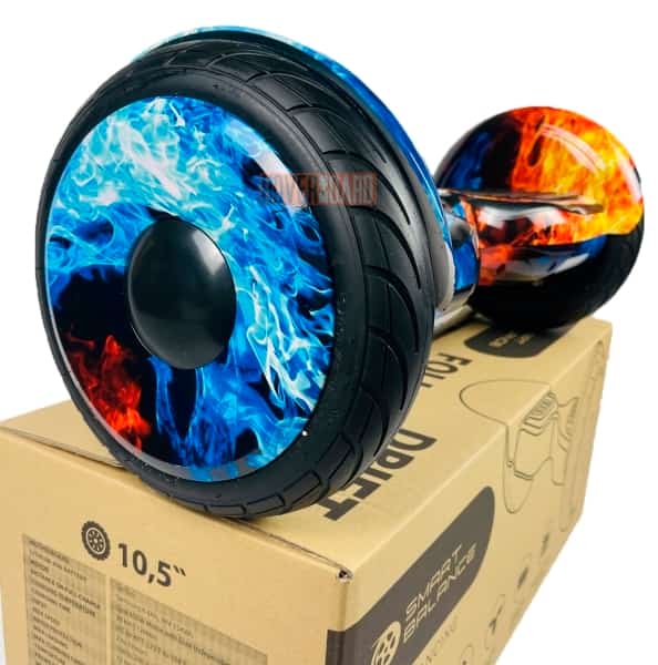 Smart Balance Pro 10.5 Огонь и Лёд вид сбоку фото