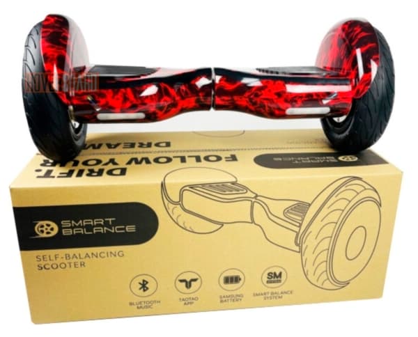 Smart Balance Pro 10.5 Пламя вид спереди фото