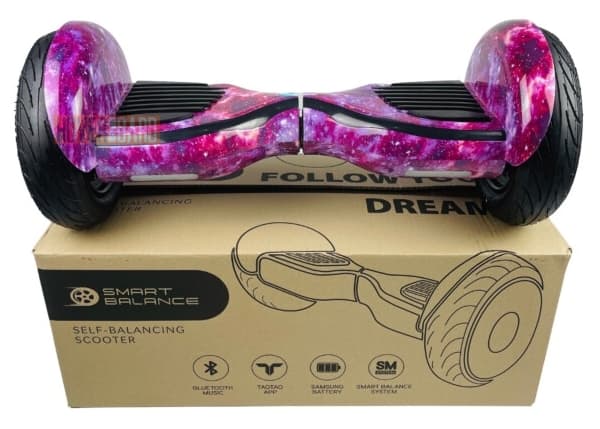 Smart Balance Pro 10.5 Фиолетовый Космос вид спереди фото