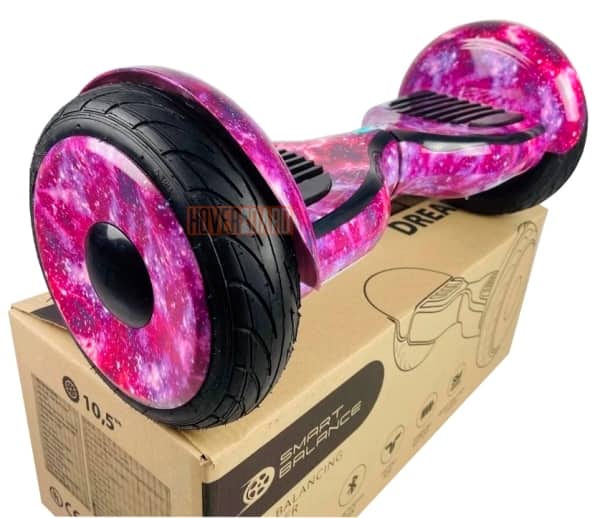 гироборд Smart Balance Pro 10.5 Фиолетовый Космос вид сбоку фото
