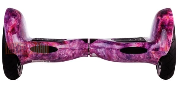 гироборд Smart Balance Pro 10 Фиолетовый Космос вид спереди фото