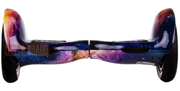 гироборд Smart Balance Pro 10 Галактика вид спереди фото