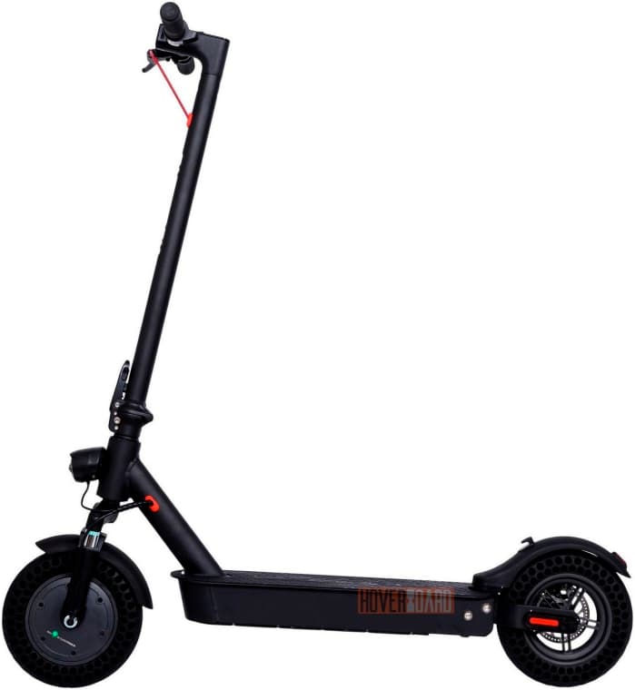 взрослый электросамокат с бескамерными колесами фото