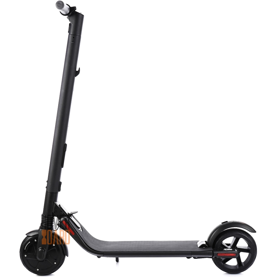  электро самокат для взрослых черного цвета на белом фоне фото