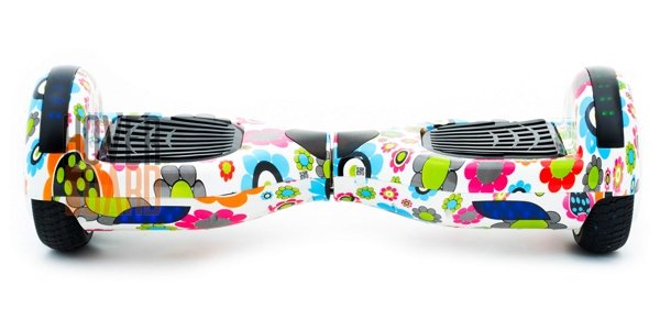 гироскутер Smartway 6.5 цветы