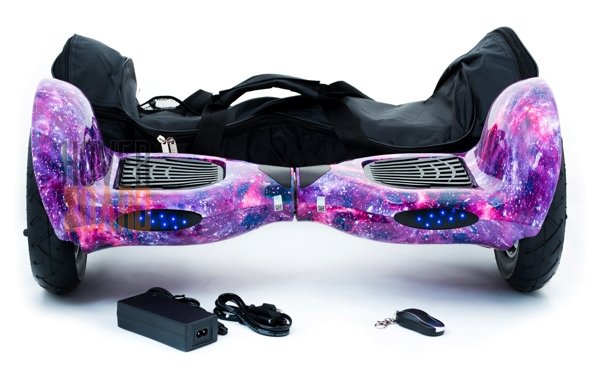 гироскутер Smartway U8 Galaxy 10 дюймов фиолетовый