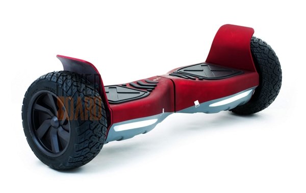 гироскутер 8.5 дюймов для детей красный матовый фото