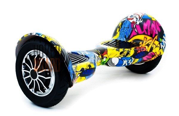 гироскутер для ребенка 10 дюймов разноцветный фото
