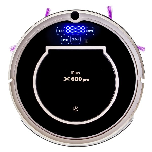 пылесос круглый робот с боковыми щетками