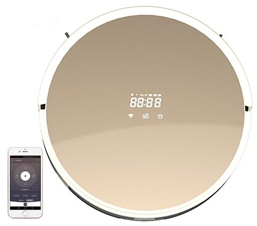 робот пылесос mamibot в золотом цвете фото