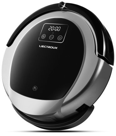 Робот пылесос liectroux серо черный фото